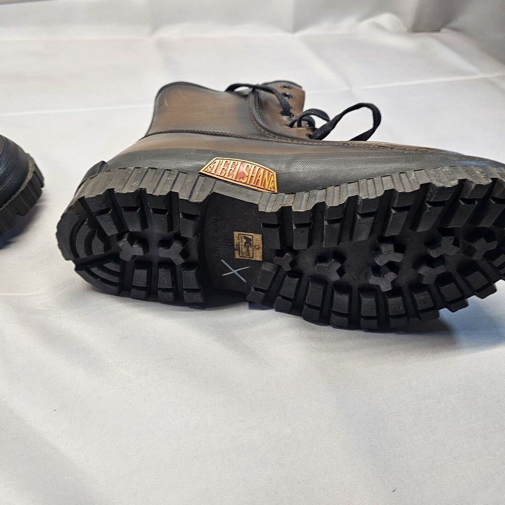 Steel Shank rubber work boots Men Size 10‎ - Picture 4 of 16